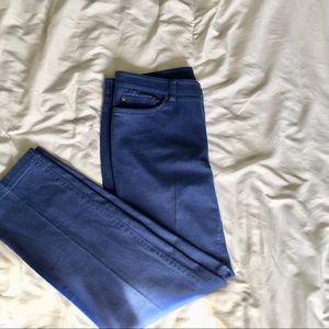 Jones New York Sport blue boot leg jeans size 10!